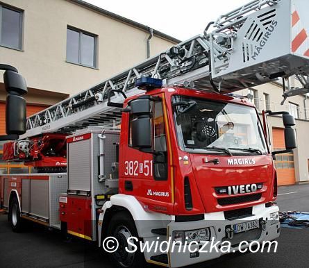 Żarów: Pożar hali w Żarowie