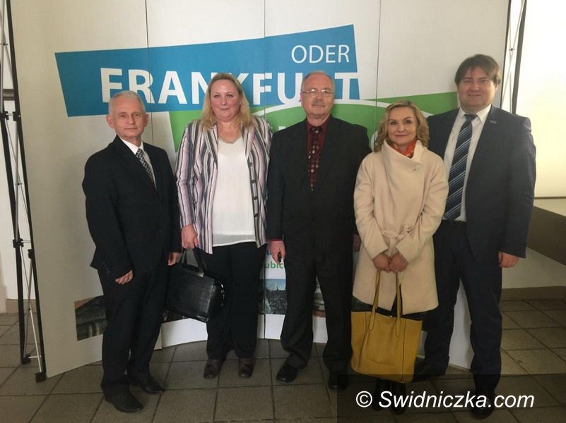 powiat świdnicki: Spotkanie we Frankfurcie nad Odrą