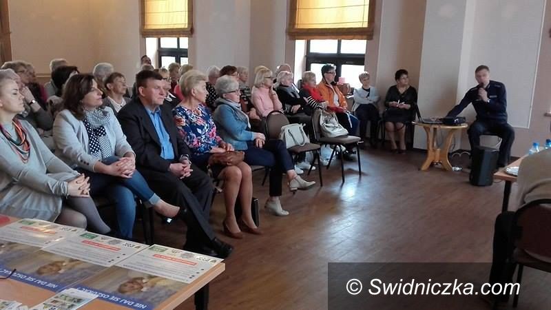 Świebodzice: Seniorzy o bezpieczeństwie