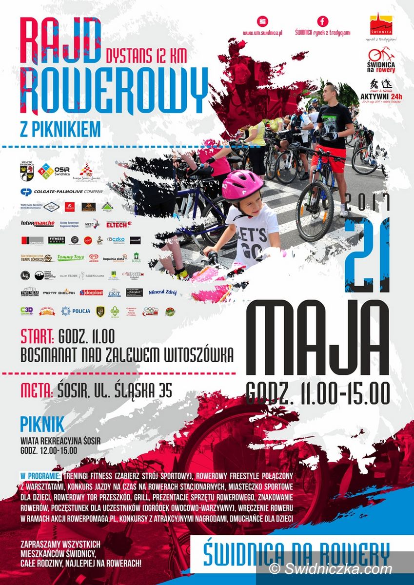 Świdnica: „Świdnica na rowery” po raz drugi