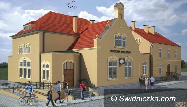 Żarów: Rusza remont dworca w Żarowie
