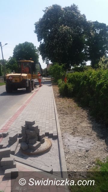 Gmina Marcinowice: Nowe chodniki w gminie Marcinowice