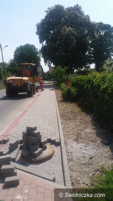 Gmina Marcinowice: Nowe chodniki w gminie Marcinowice