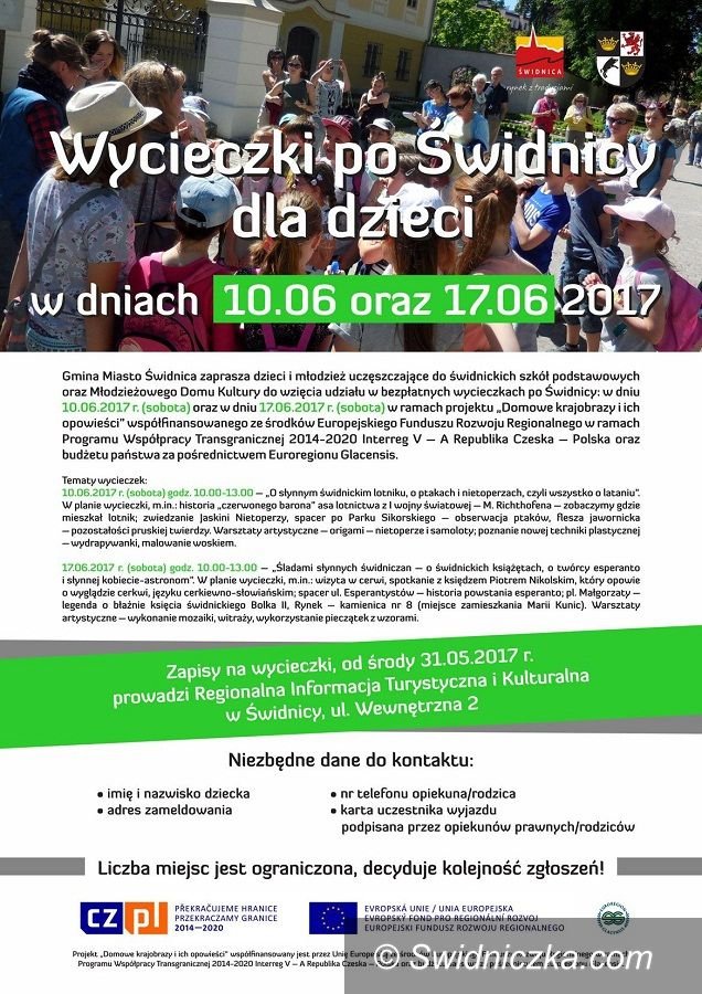 Świdnica: Zapraszamy najmłodszych świdniczan na ostatnie już wycieczki