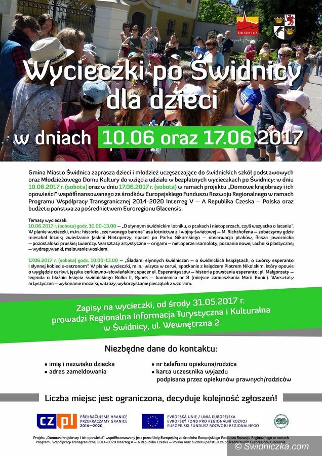 Świdnica: Zapraszamy najmłodszych świdniczan na ostatnie już wycieczki