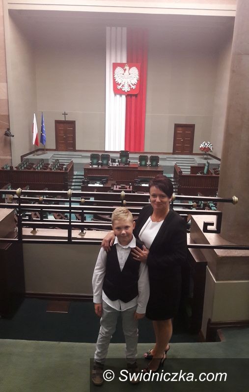 Strzelce: Bartosz Kozina ze Szkoły Podstawowej w Strzelcach świętował swój sukces w Warszawie