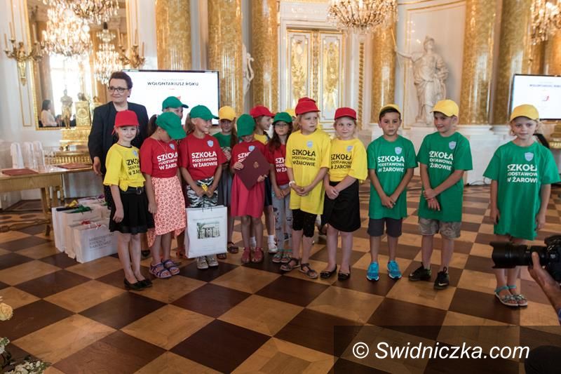 Żarów: Drugie miejsce w konkursie "Wolontariusz Roku"
