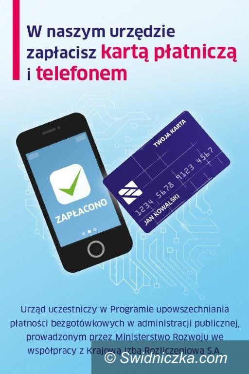 Strzegom: Zapłać kartą płatniczą i telefonem