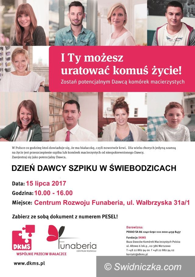 Świebodzice: Ty możesz uratować komuś życie