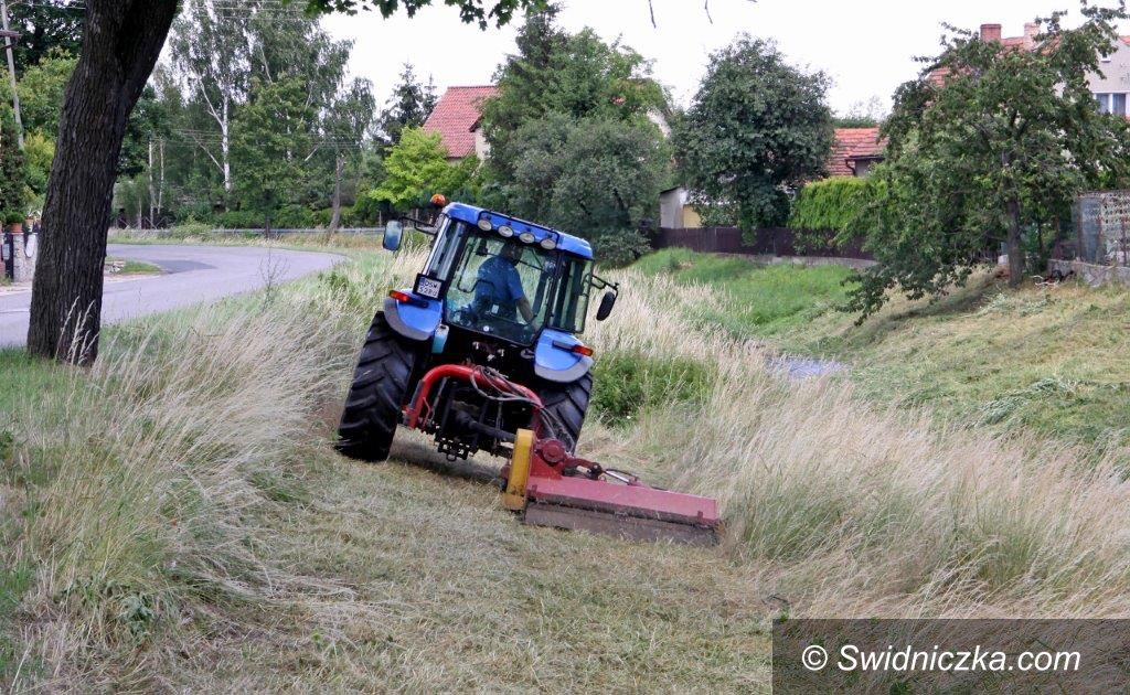Gmina Dobromierz: Trwają prace porządkowe