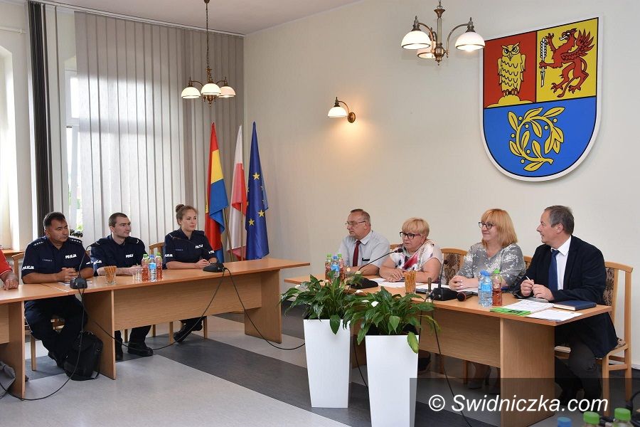 Gmina Świdnica: Sołtysi poznali swoich patrolowców