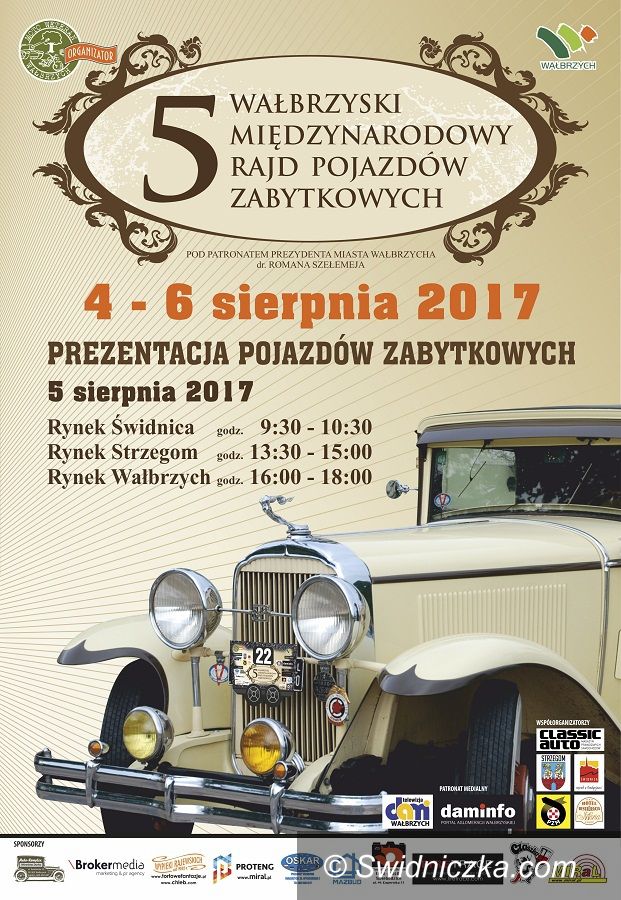 Świdnica/Strzegom: Klasyki motoryzacji zjadą do Świdnicy