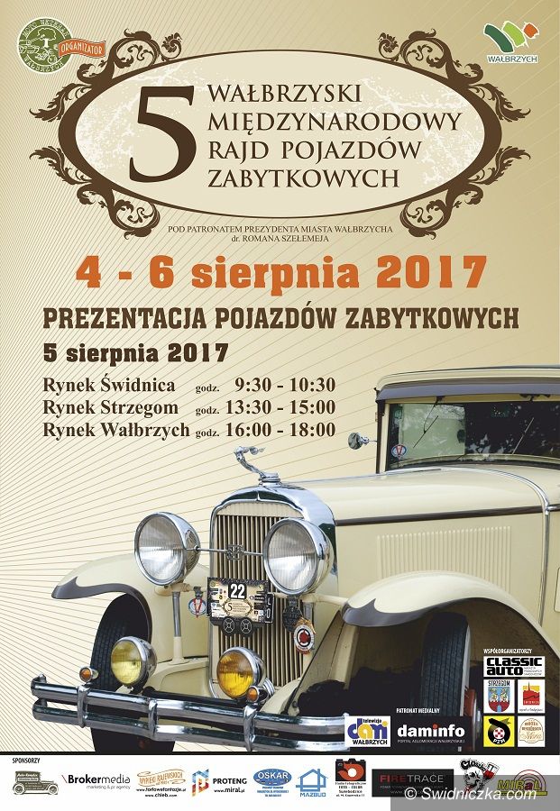 Świdnica/Strzegom: Klasyki motoryzacji zjadą do Świdnicy