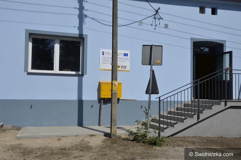 Mrowiny: Świetlica wiejska w Mrowinach gotowa do użytku