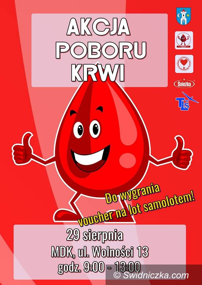 Świebodzice: Zbiórka krwi z niespodzianką