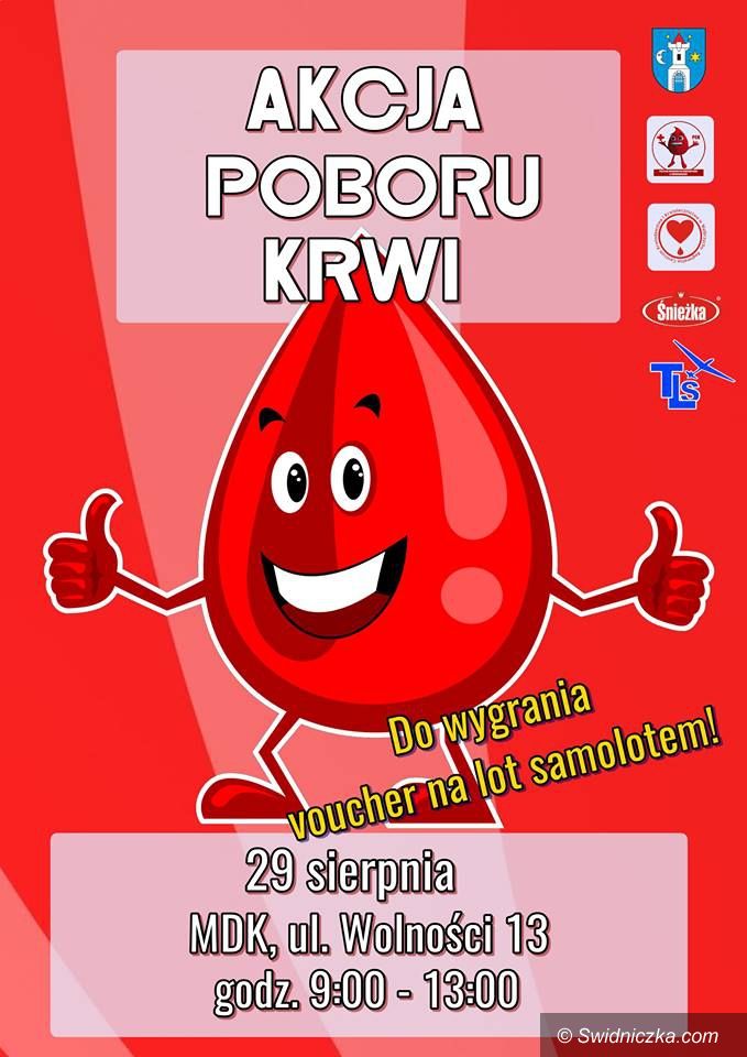 Świebodzice: Zbiórka krwi z niespodzianką