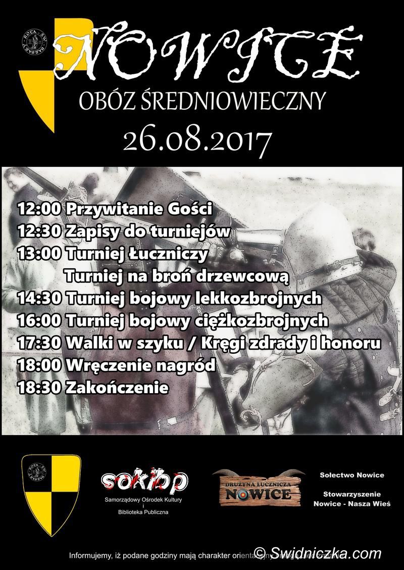 Nowice: Obóz średniowieczny w Nowicach