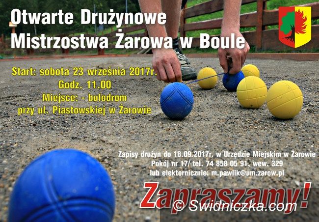 Żarów: Zbierz drużynę i zagraj w bule