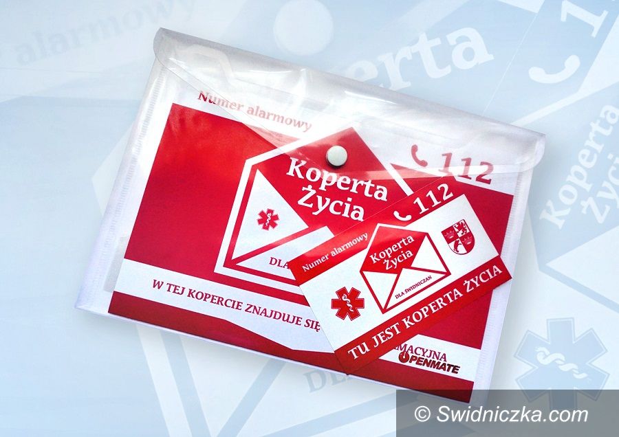 Świdnica: Kolejne „Koperty życia” dla świdniczan