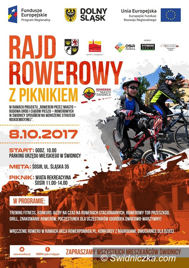 Świdnica: „Rowerem przez miasto”