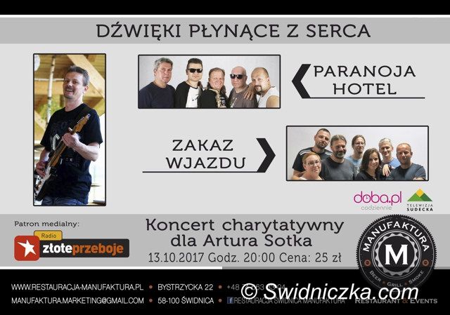 Świdnica: Charytatywny koncert w Manufakturze