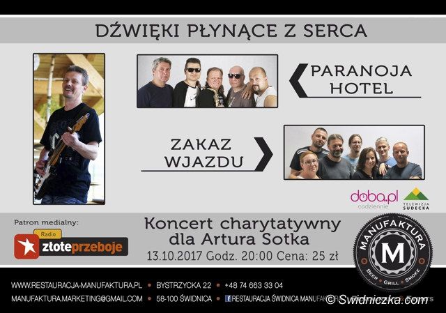 Świdnica: Charytatywny koncert w Manufakturze