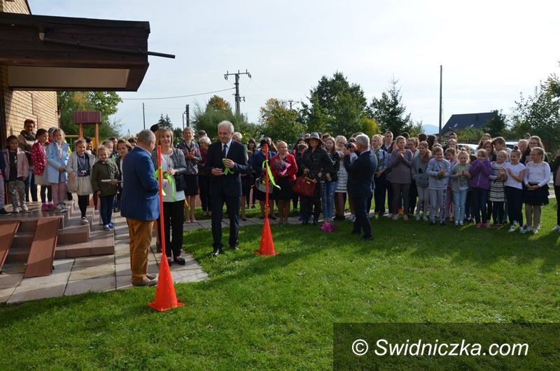 Marcinowice: Uroczyste otwarcie "Zielonego zakątka"