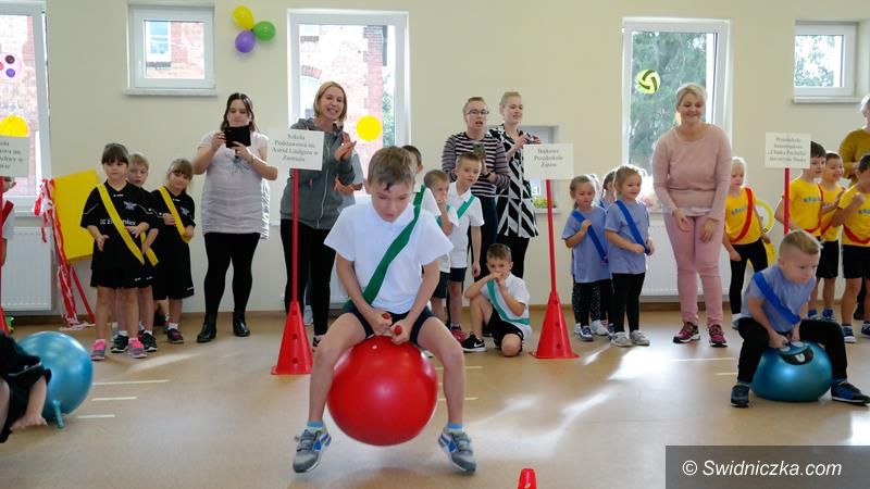 Gmina Żarów: II Gminna Olimpiada Sportowa Przedszkolaków