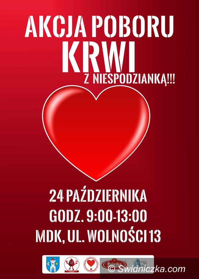 Świebodzice: Jesienna zbiórka krwi