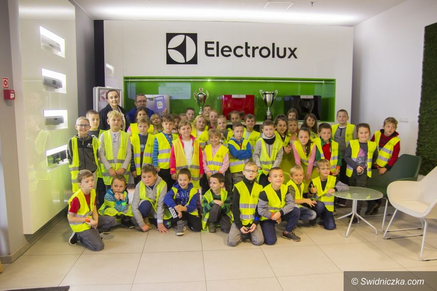 Żarów: Wizyta w żarowskim Electroluxie
