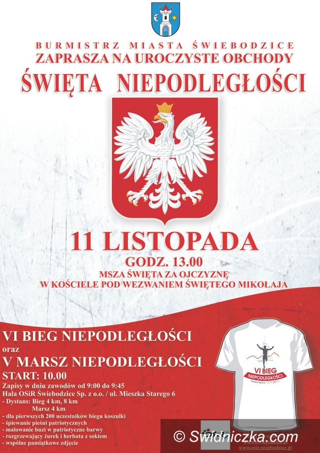 Świebodzice: 11 listopada w Świebodzicach