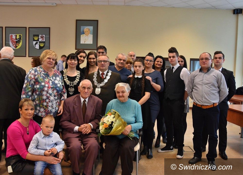 Mokrzeszów: Diamentowe gody Państwa Dziakowicz