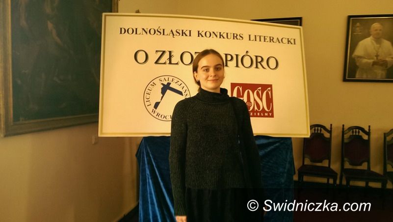 Strzegom: Sukces literacki uczennicy strzegomskiego LO