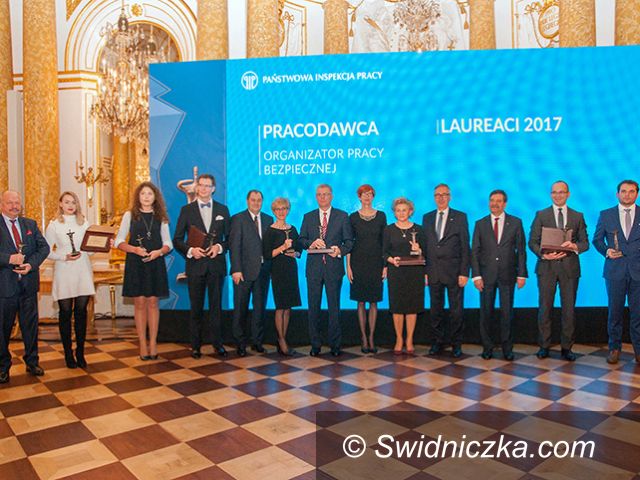 Żarów: Żarowski Electrolux – laureatem konkursu "Pracodawca – organizator pracy bezpiecznej"