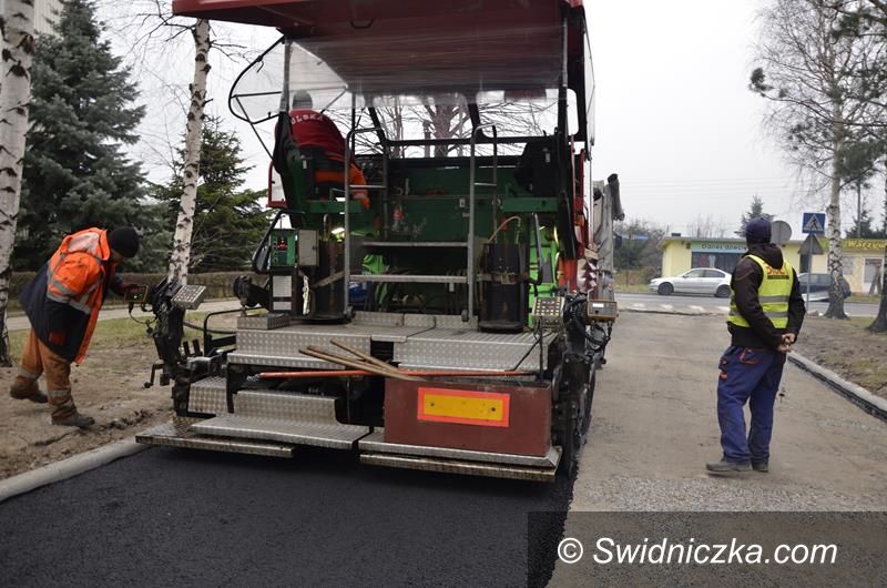 Żarów: Ulica Łokietka w Żarowie po remoncie