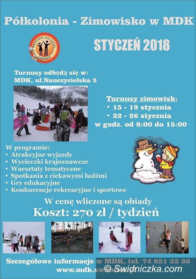 Świdnica: Ferie w Świdnicy
