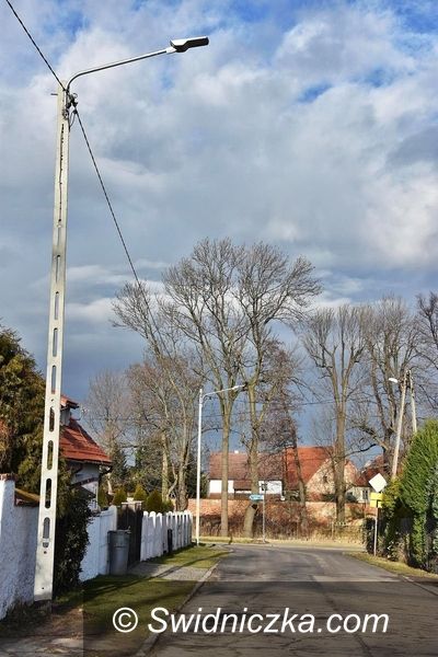 Gmina Świdnica: Nowe punkty świetlne w gminie Świdnica