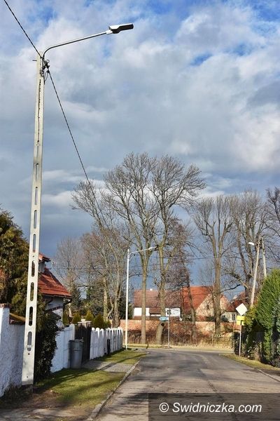 Gmina Świdnica: Nowe punkty świetlne w gminie Świdnica