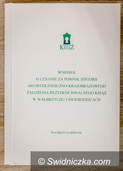 REGION: Zamek Książ stara się o status Pomnika Historii