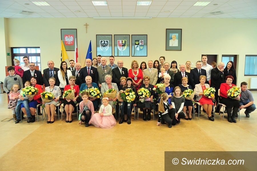 Świdnica: Jedenaście par świętowało jubileusze pożycia małżeńskiego