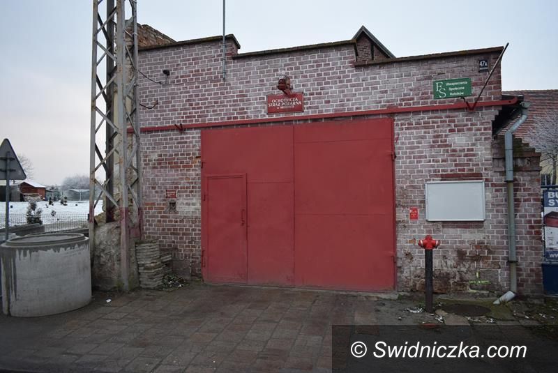 Mrowiny: Trwa budowa garażu OSP Mrowiny