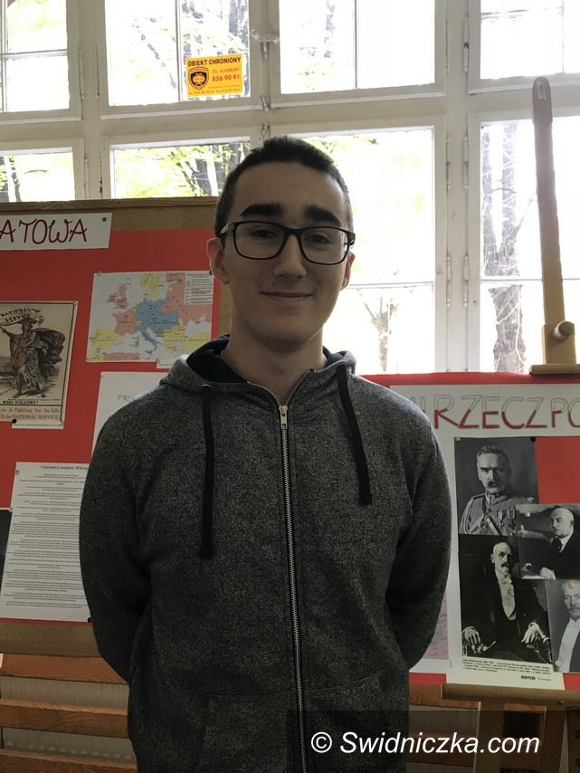 Świdnica: Wojciech Gaik z II LO w etapie centralnym Olimpiady Historycznej