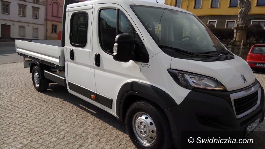 Gmina Dobromierz: Nowy samochód dla ekipy technicznej w Dobromierzu