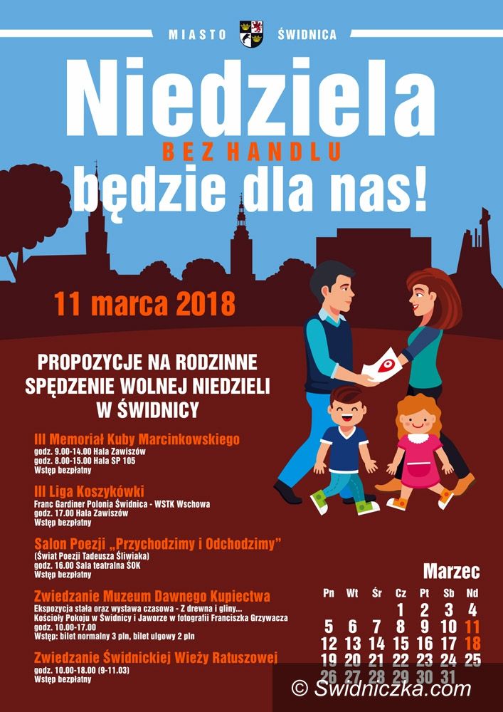 Świdnica: Niedziela (bez handlu) będzie dla nas!
