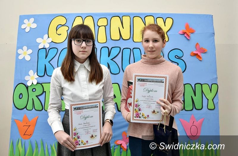 Gmina Świdnica: Gminni mistrzowie ortografii