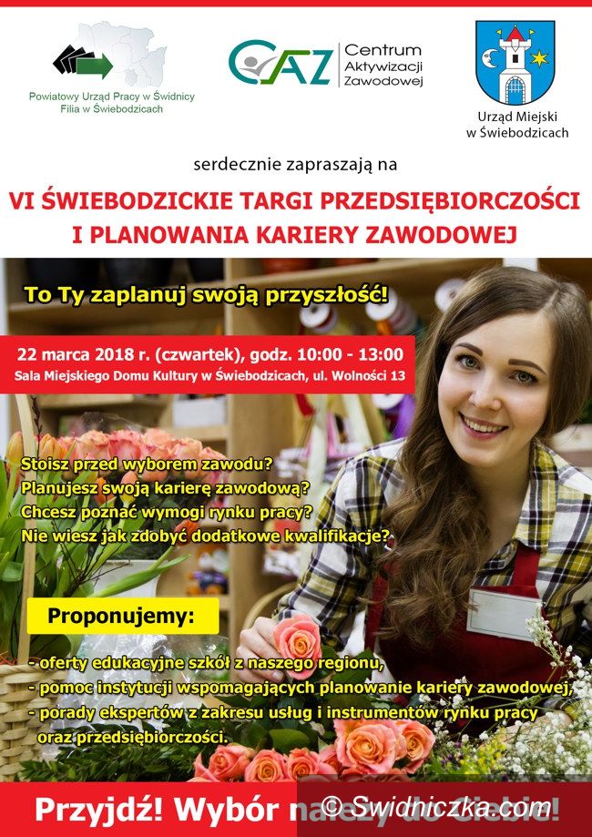 Świebodzice: Targi kariery już dziś