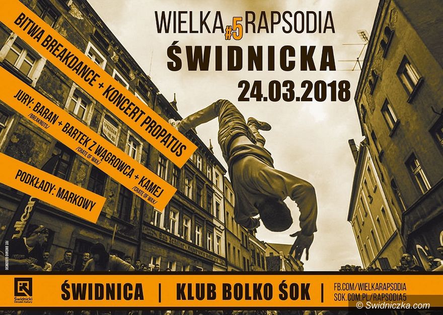 Świdnica: Tym razem breakdance na Wielkiej Rapsodii Świdnickiej
