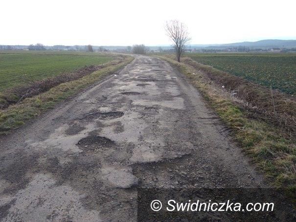 Szymanów/Serwinów: Droga Szymanów–Serwinów do remontu