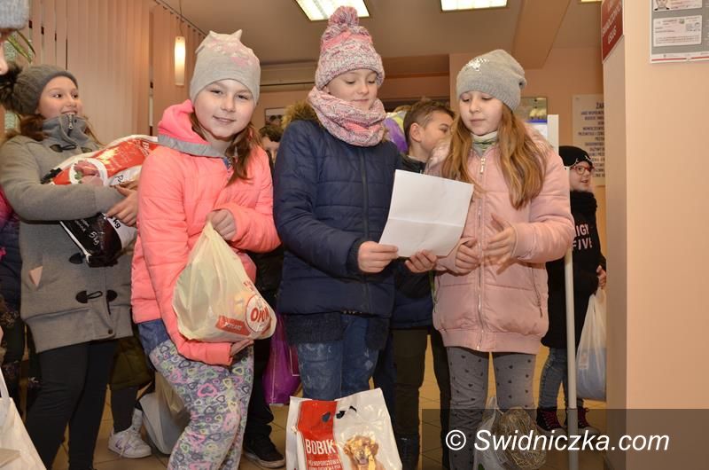 Żarów: Uczniowie SP Żarów wspierają akcję "Paka dla Zwierzaka"
