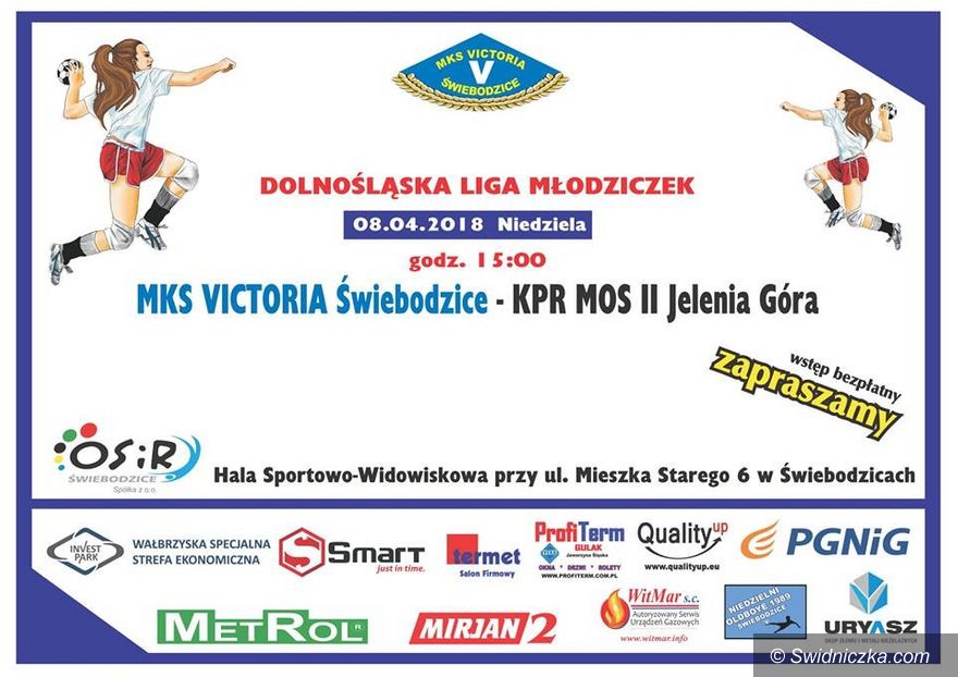 Świebodzice: Mecz młodziczek MKS Victoria
